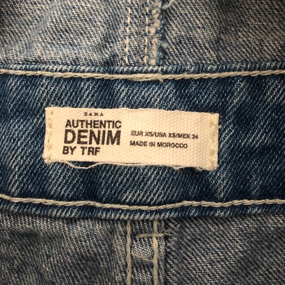 Zara jean shorts overalls - Picture 3 of 4